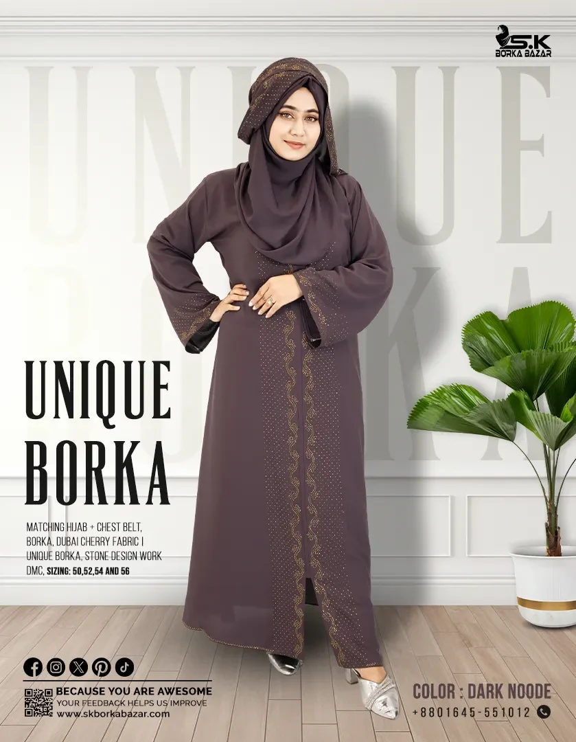 New Unique Borka Collection Durk Nood - Colour